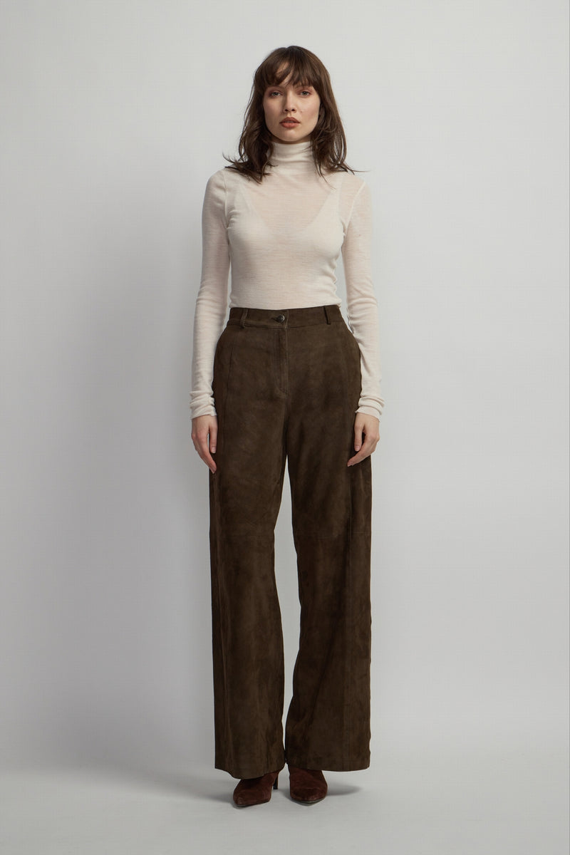 HAMLETS PANTALON LARGE MOUSSE