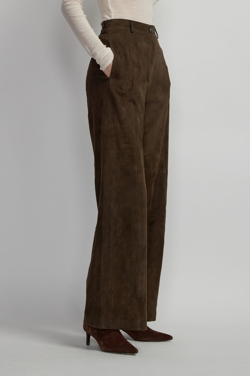 HAMLETS PANTALON LARGE MOUSSE