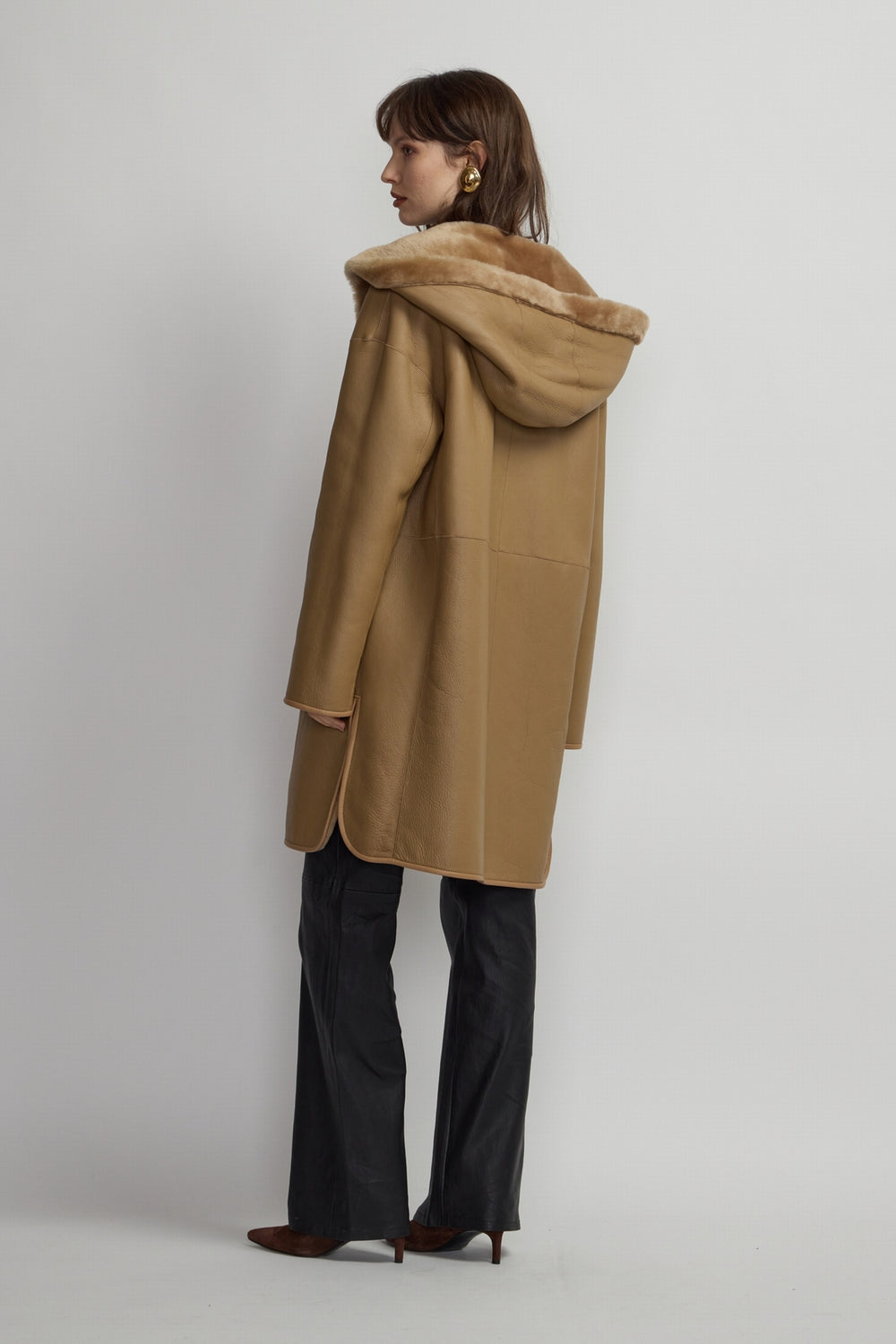 トップス L'Appartement VENTCOUVERT MOUTON VEST L'Appartement VENTCOUVERT MOUTON VEST