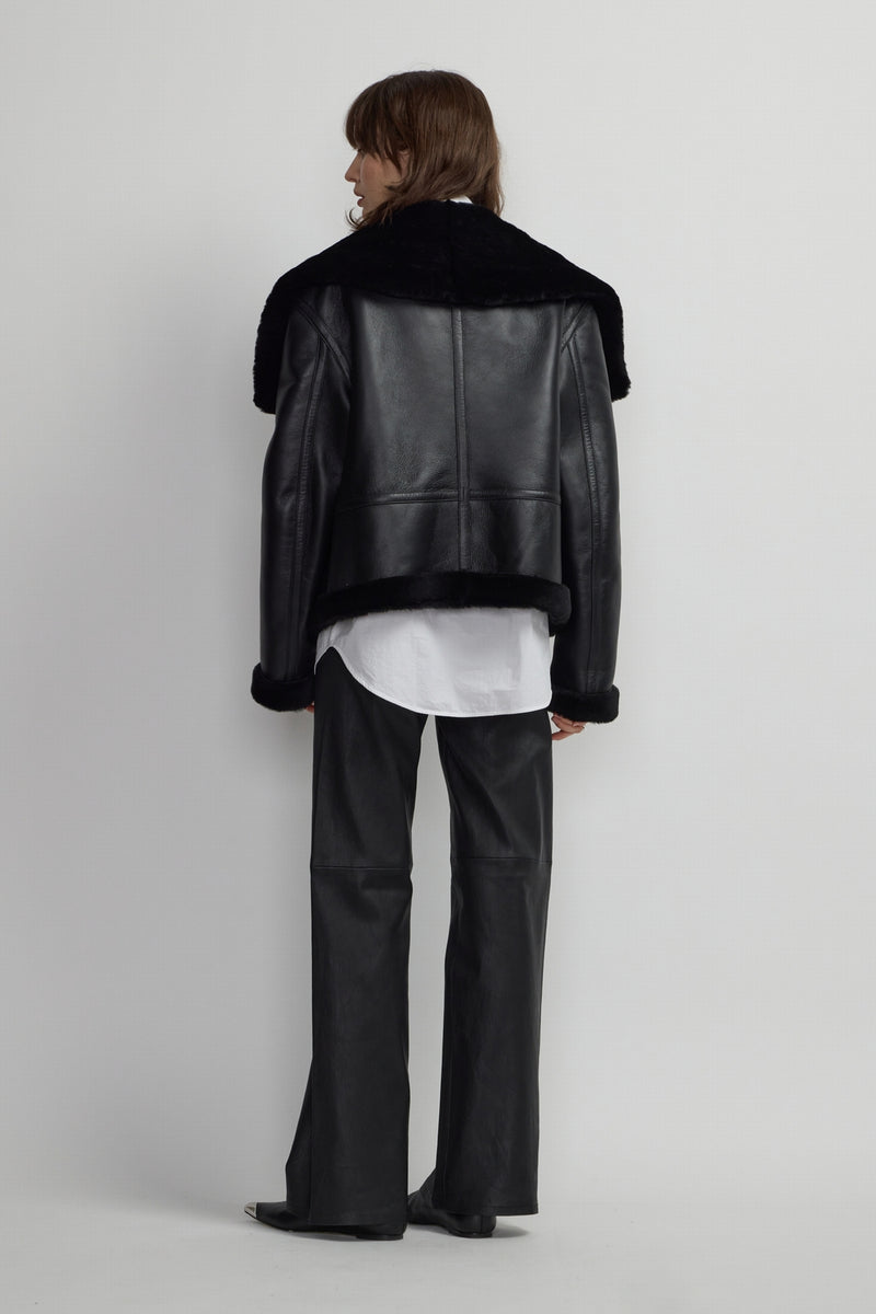 VESTE OVERSIZE CROISÉE